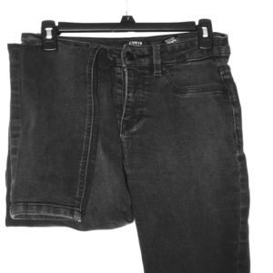 Washed Out Black Curvy Jeans